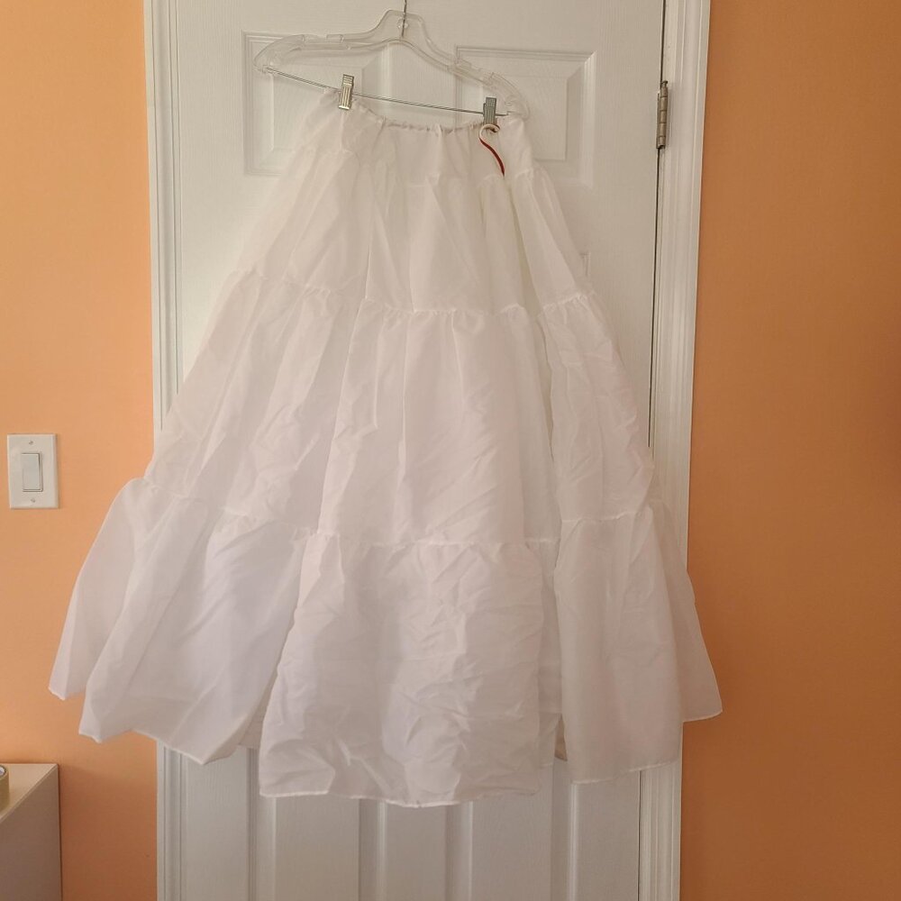 Wedding Bridal Dress Crinoline Full Skirt